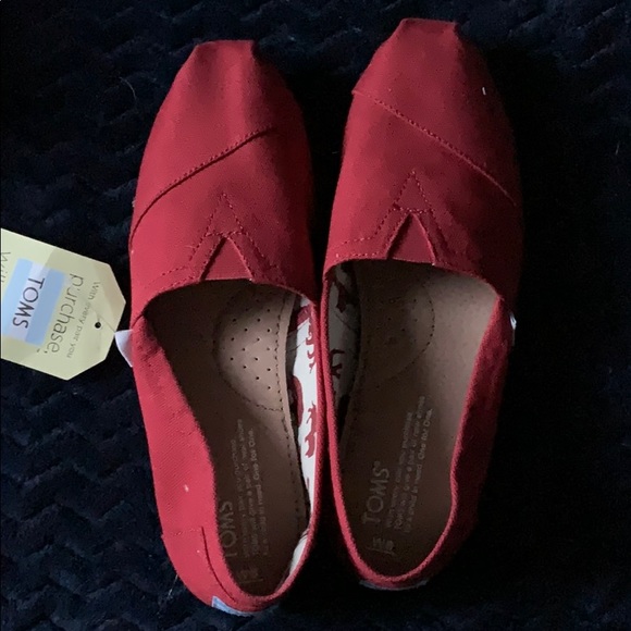 Toms Shoes - Red Toms